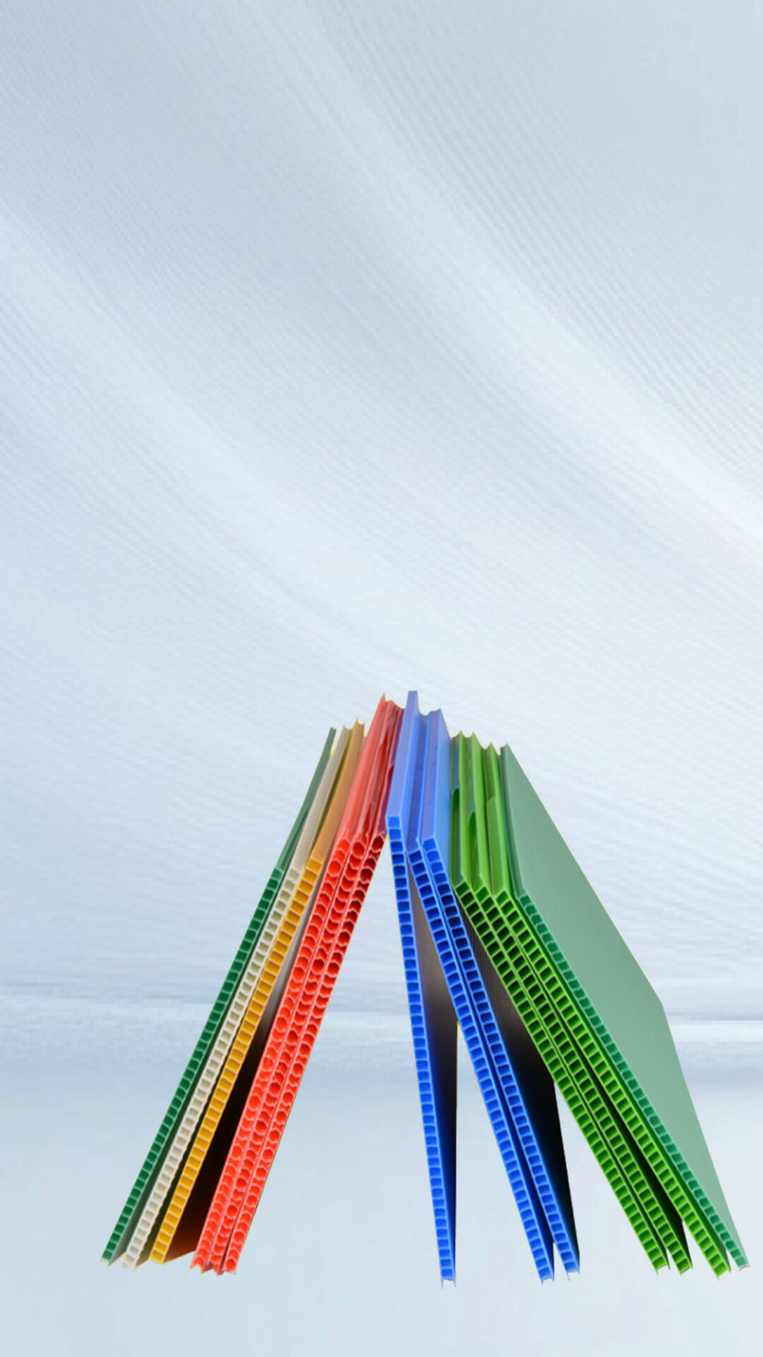 Wholesale PP corrugated sheets production