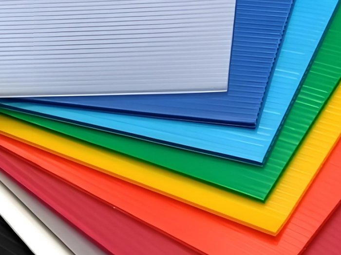 colorful pp hollow board
