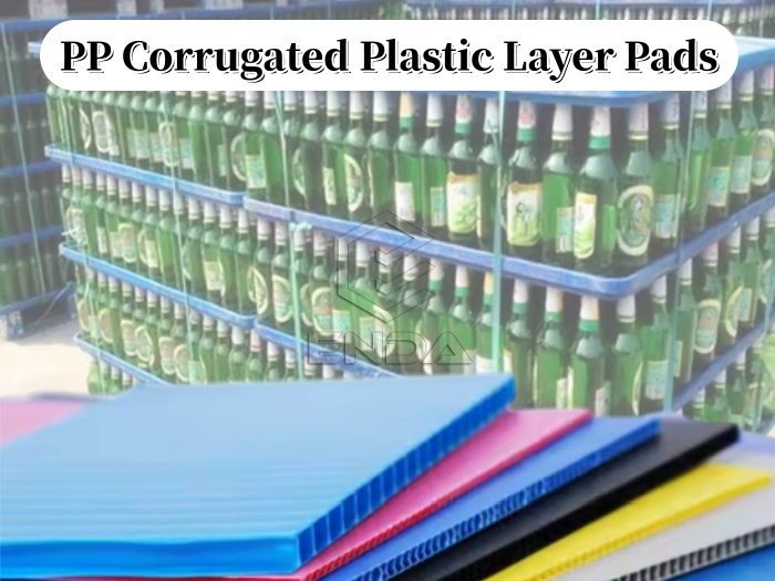 corrugated plastic layer pads