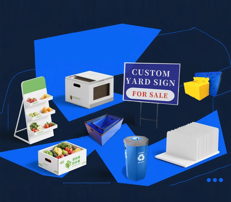 Dérivés de plastique creux PP