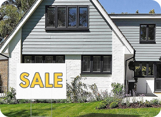 Real estate yard signs