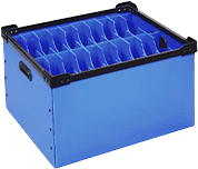 caja logística de pp