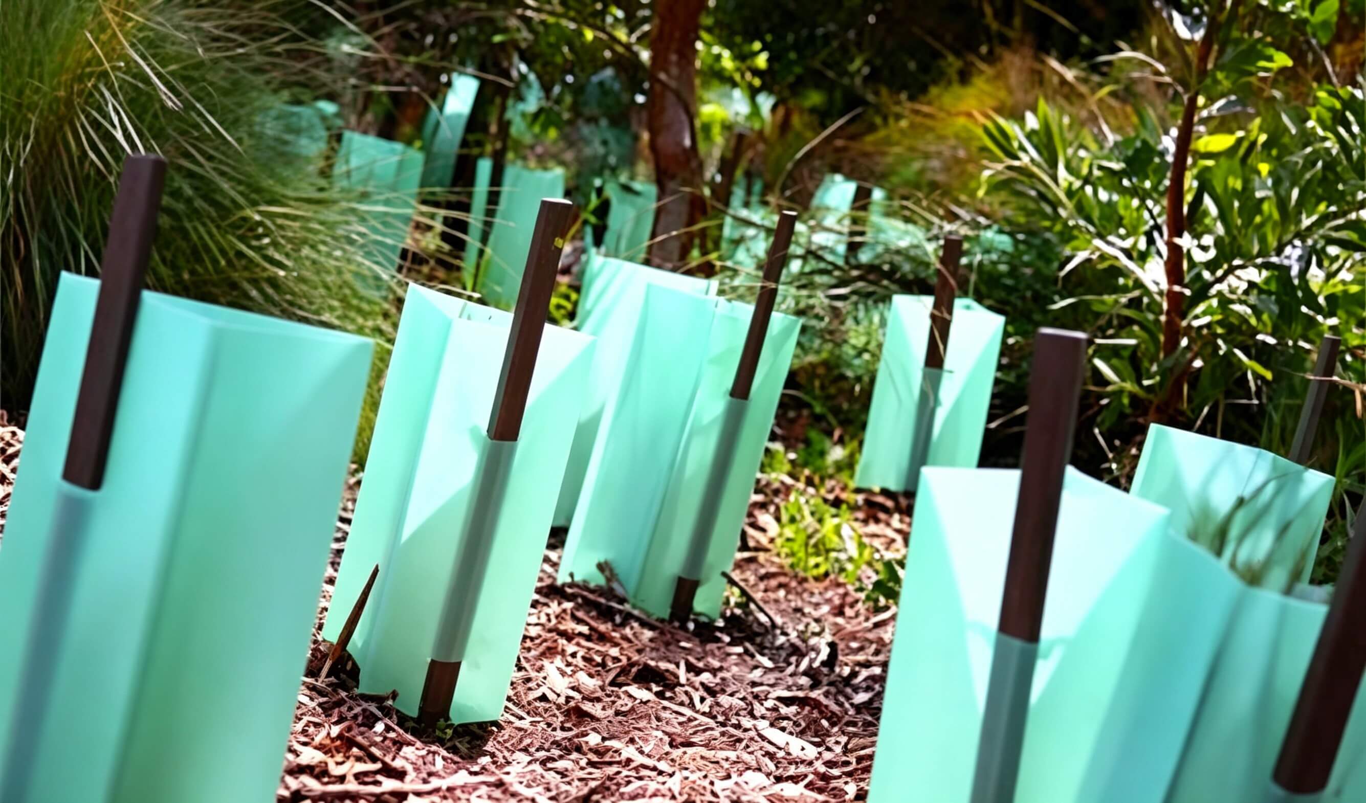 PP tree guard tube for plant protection