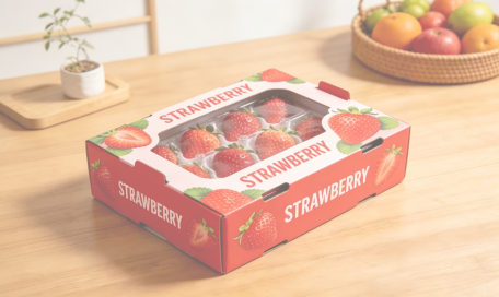 Corrugated plastic box for agriculture and produce storage