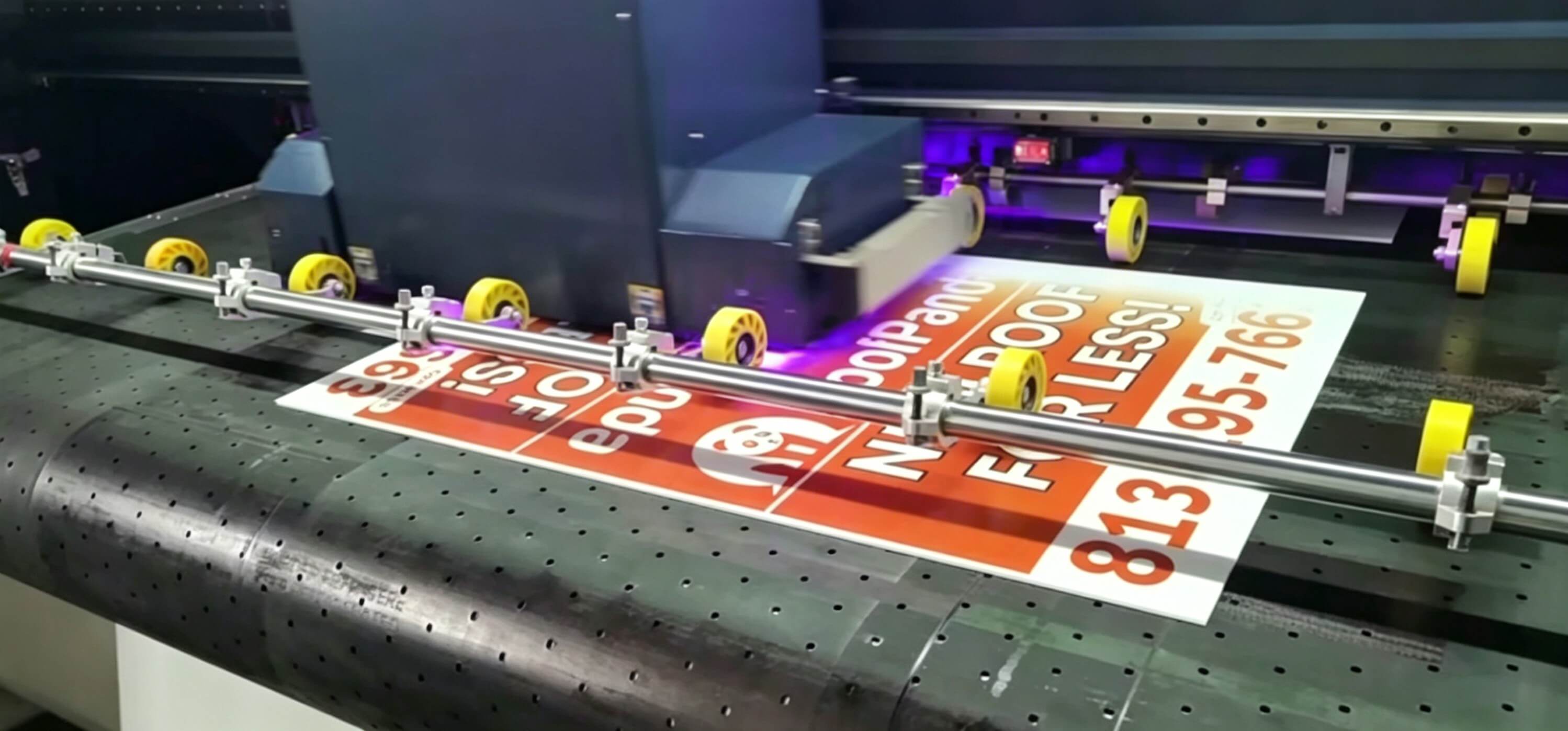 PP sign board corrugated plastic sheet for outdoor signage