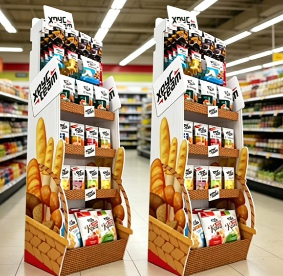 PP Plastic Display Stand