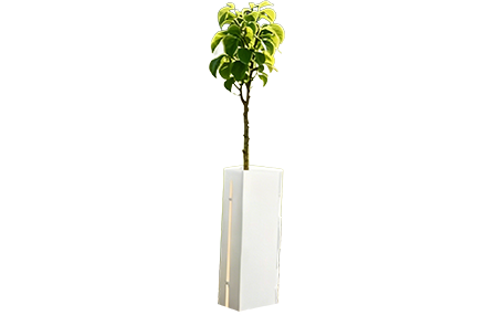 pp plastic plant guards