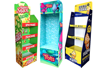 PP Plastic Dispaly Stands