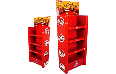 supermarket display shelf