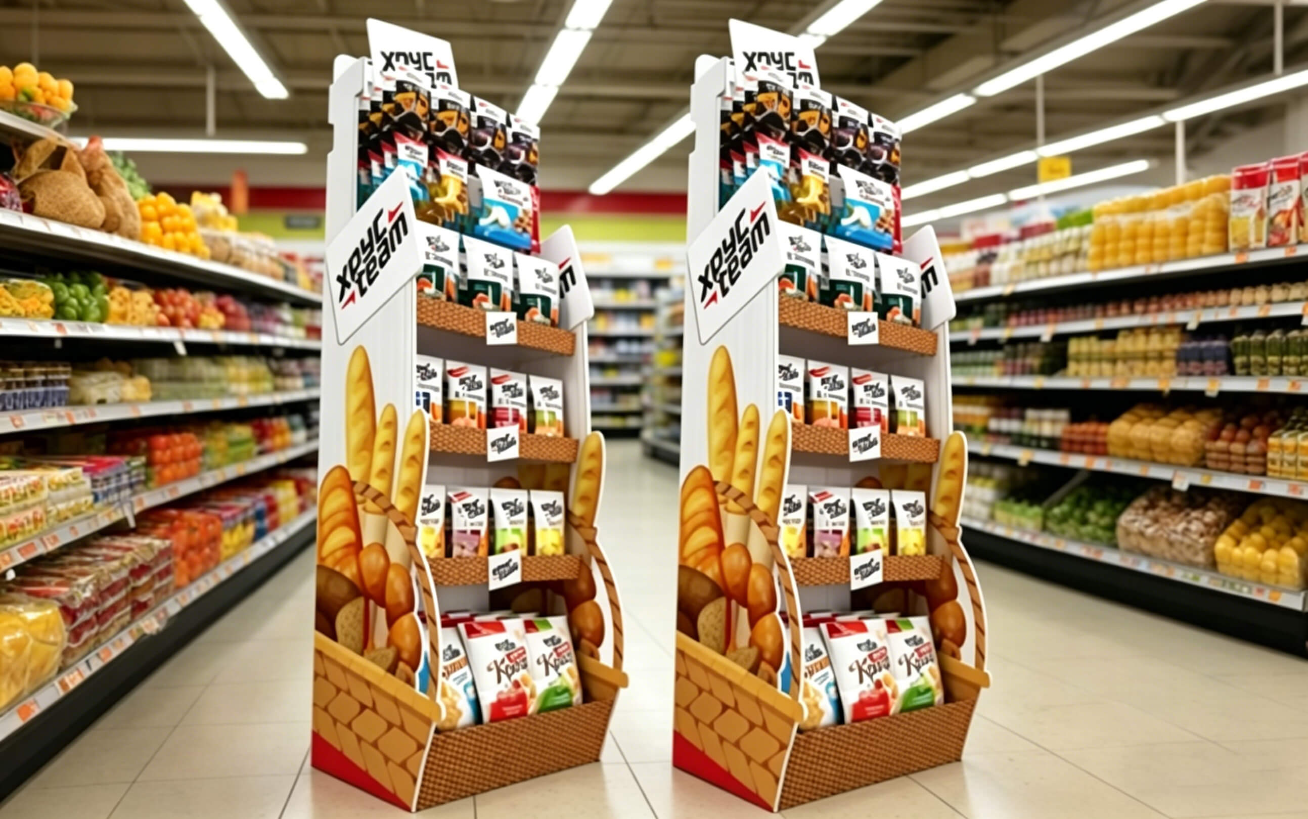 PP Plastic Display Stand