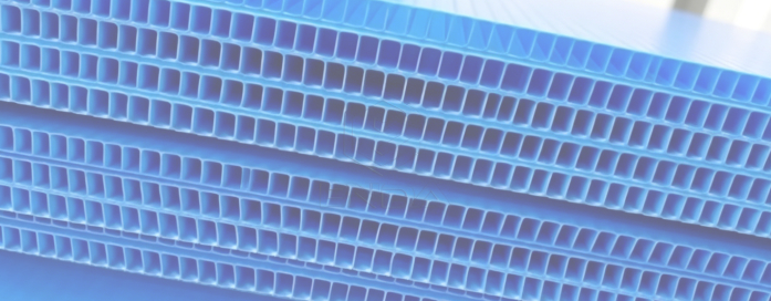 PP hollow board separation panels for automotive and manufacturing