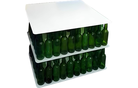 pp plastic layer pads for bottles