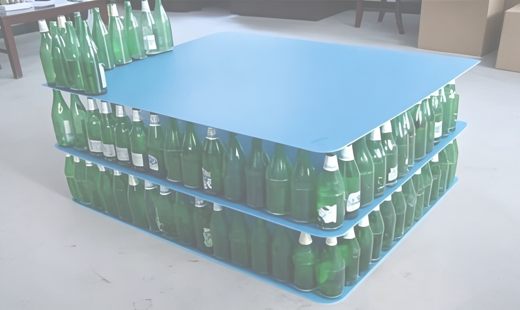 PP plastic layer pads for warehousing and storage industry