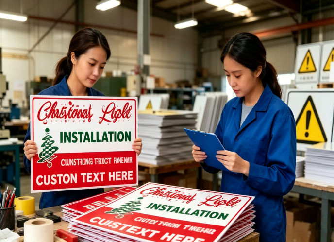 Custom Yard Sign Design