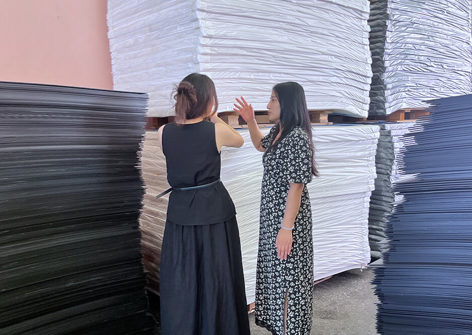 twin wall PP sheet manufacturing with quality control system