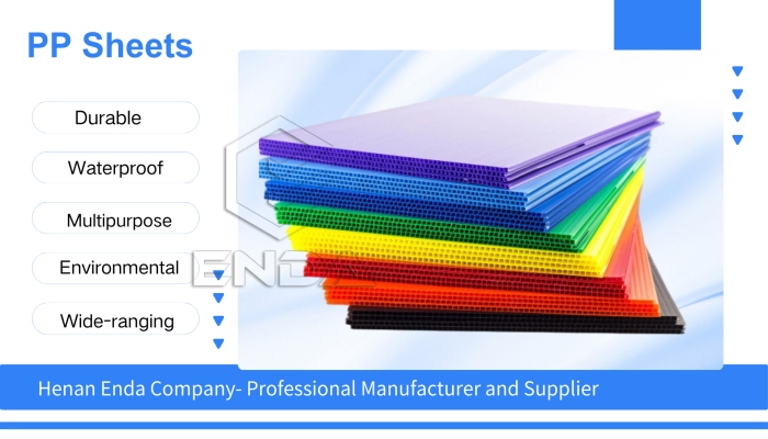 pp plastic corrugated sheets for sale