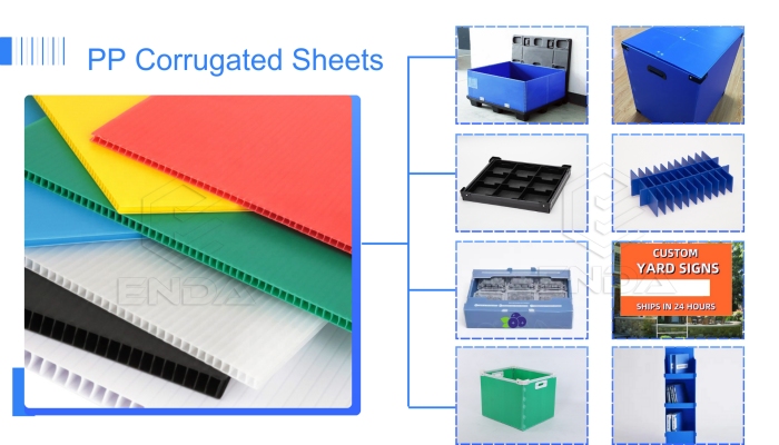pp plastic corrugated sheets processing