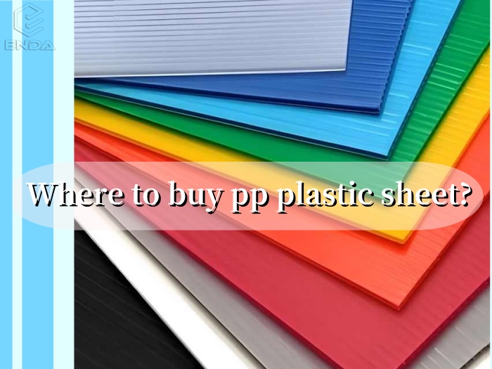Where to buy pp plastic sheets?