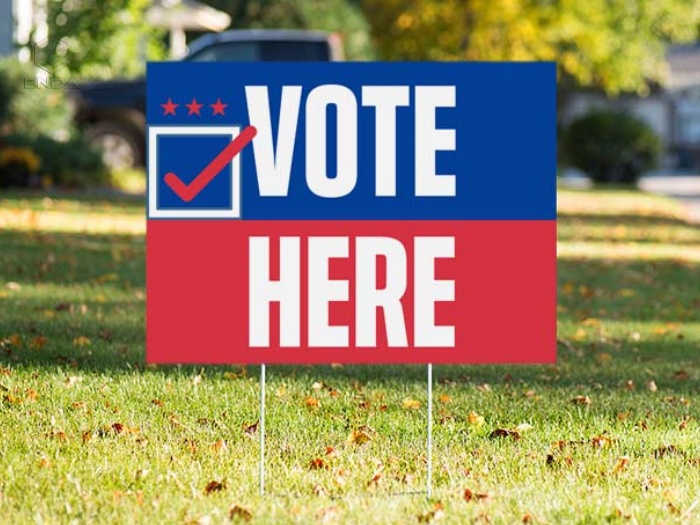 vote for yard signs