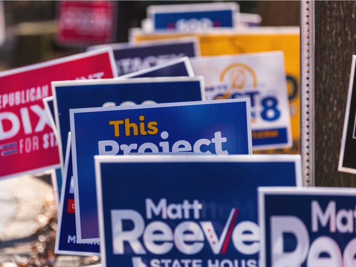 political election yard signs