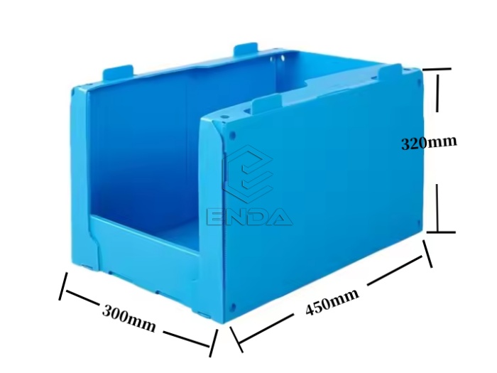 pp plastic picking bins size