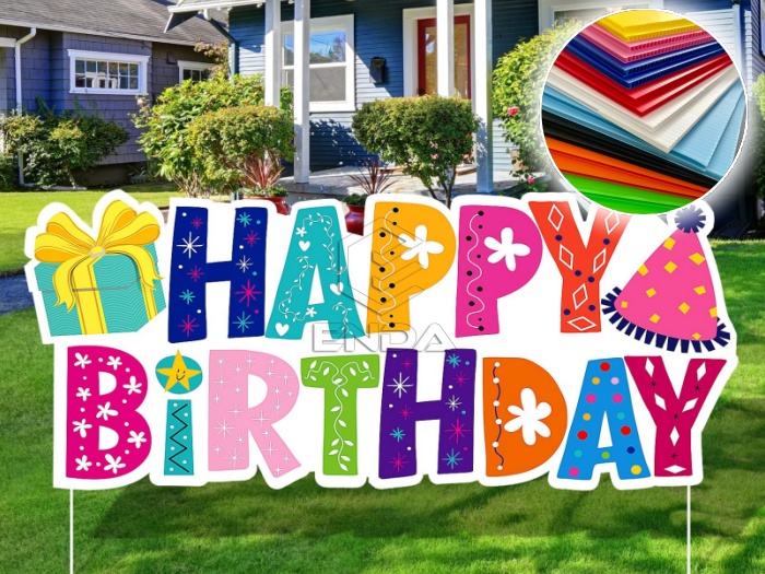 pp happy birthday yard signs