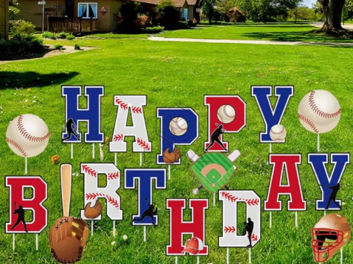 happy birthday yard signs