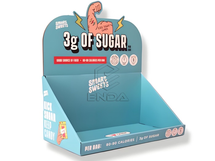 PP Plastic Sheets Countertop Display Stand