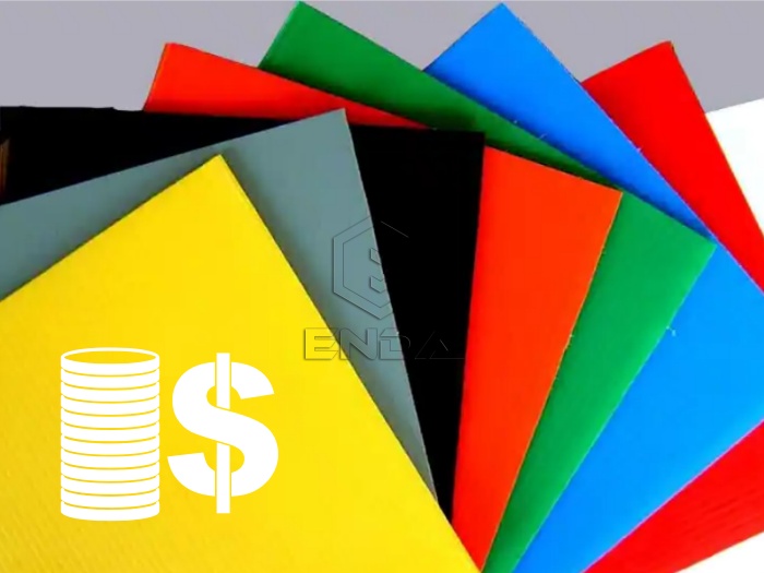 What's the price of pp plastic sheets?