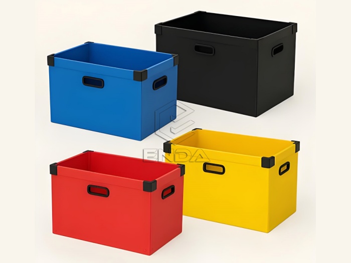 What are pp hollow board boxes mainly used for?