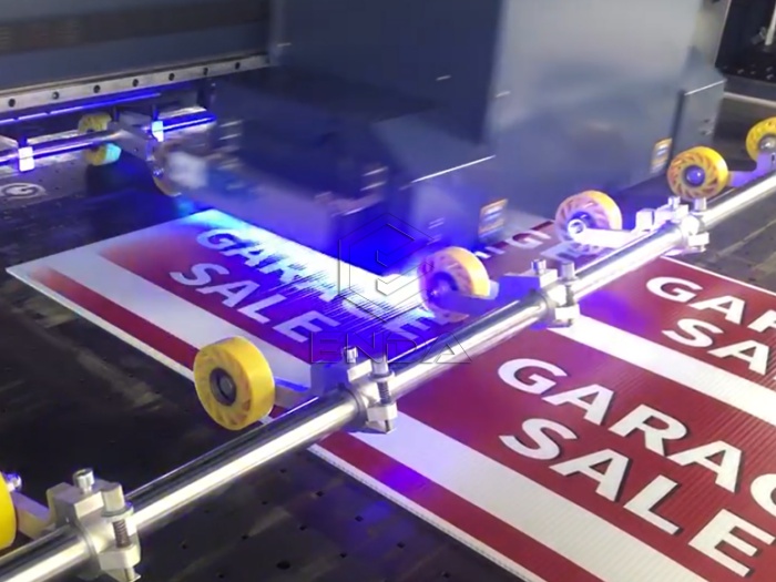 Why is UV printing the best for polypropylene hollow board products?