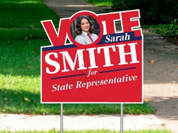 custom election yard signs