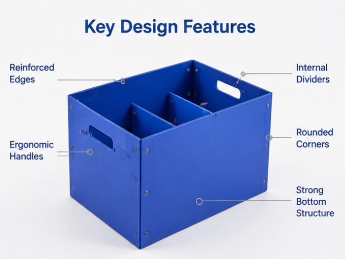 good design pp plastic box