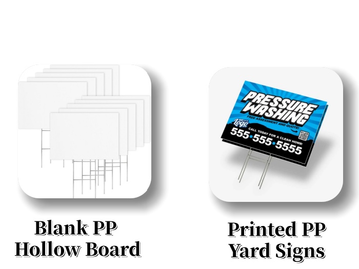 printed yard signs