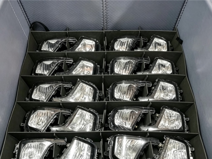 automotive components packaging box divider