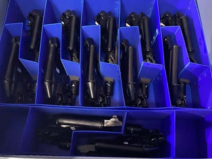 corrugated plastic box divider