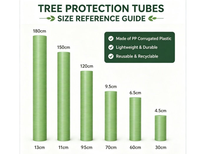custom pp plastic tree guard