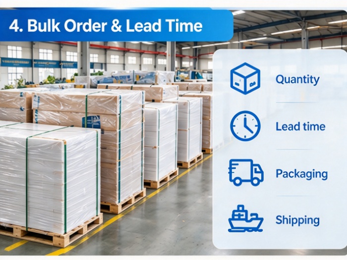 bulk pp hollow board